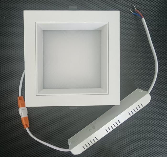 Smart Microwave Sensor Square Downlight (Recessed)